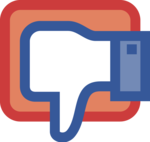 Facebook Dislike Button vectorized