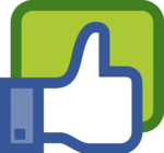 Facebook Like Button vectorized